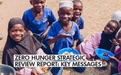 ZERO HUNGER STRATEGIC REVIEW REPORT: KEY MESSAGES