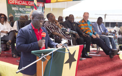 MESSAGE DELIVERED BY THE MANAGING DIRECTOR OF ECOBANK GHANA AND CLUSTER HEAD ANGLOPHONE WEST AFRICA, MR. DANIEL SACKEY DURING THE PRE-HARVEST AGRIBUSINESS CONFERENCE AT THE ALIU MAHAMA STADIUM IN TAMALE ON THE OCTOBER 3, 2018